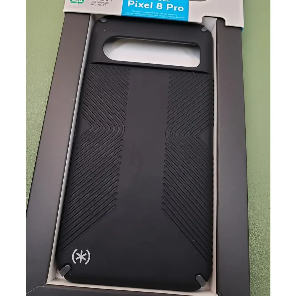 Speck Presidio2 Grip Case for Google Pixel 8 Pro - Drop Protection - Black
